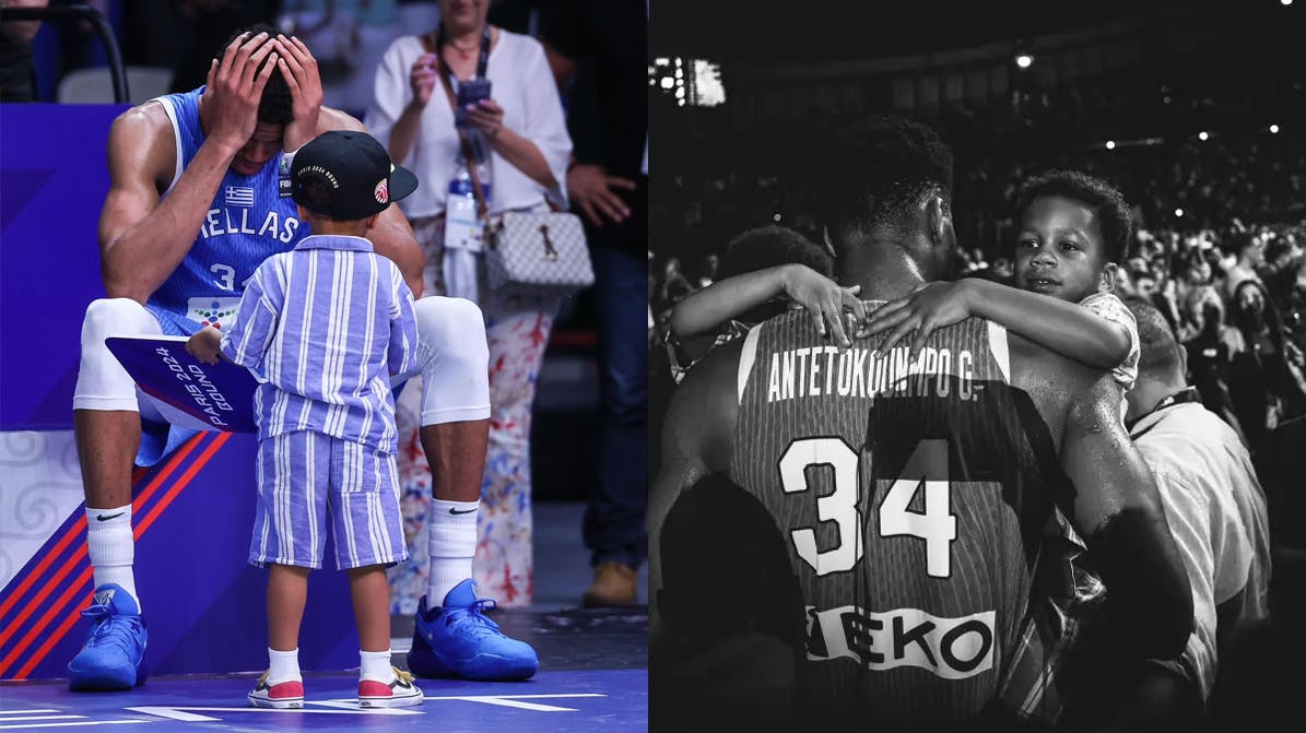 Bucks superstar Giannis Antetokounmpo turns emotional in leading Greece to Paris 2024 